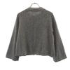 ANAYI Кашемир 100% Кардиган вязаный короткой длины с длинным рукавом 38 серый Женский Б/у