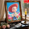 Disney Игрушка для рисования жемчугом История игрушек Триш Ручная работа DIY Картины с жемчугом и драгоценными камнями Поделки Особая форма Декор для стены дома
