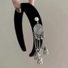 Retro Ethnic Style Metal Long Tassels Headband For Women Hair Jewelry Accessories