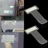 1/2Pcs Universal Car Parking Ticket Clip Windshield Sticker Ticket Holder Card Bill Stand Organizer Auto Interior Accessories