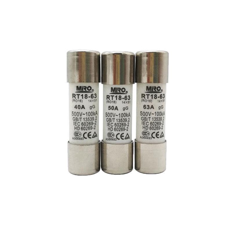 MIRO RO16 gG Series Cylindrical Fuse