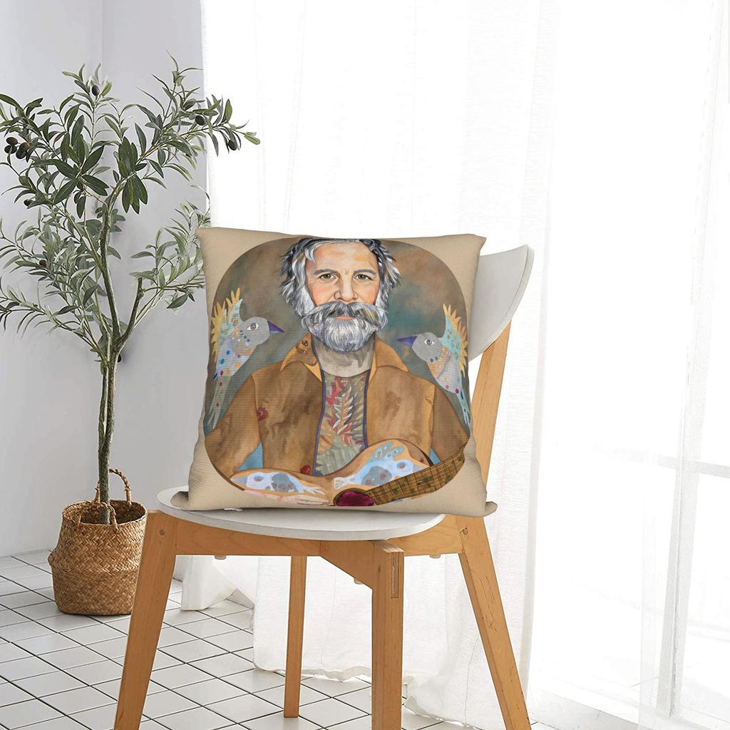 Forever Bob Weir 1947 To Pillowcases Kawaii Pillow Case For Chair Sofa Home Decor Graphic Pillow Cover