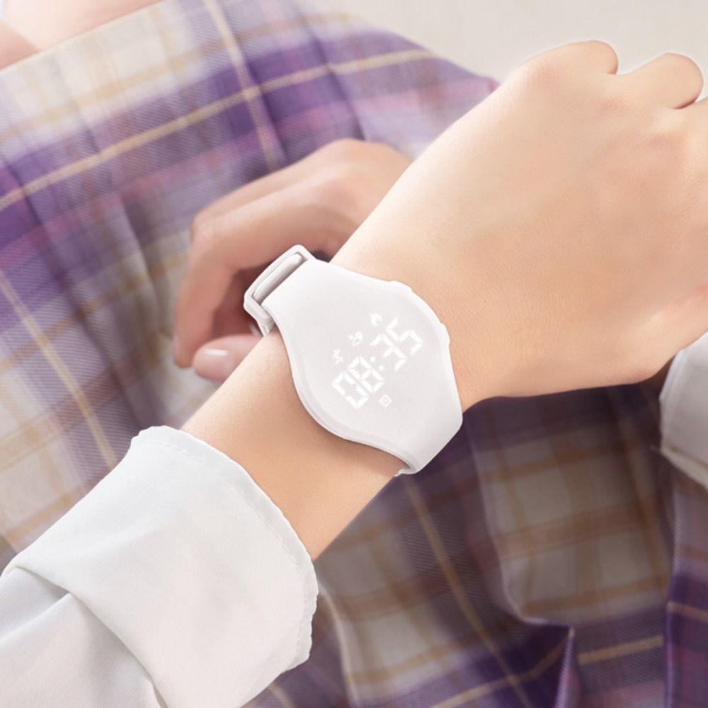 Silicone Kids Smart Wristband LED Digital Smart Silicone Wristband New LED Digital Wristband Kids