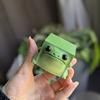 Куб Статуя Лягушки Смола Мультяшная Фигурка Лягушки Скульптура В помещении На улице Сад Дом Офис Настольная Животное Украшение Орнамент