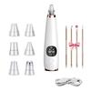 Pore Vacuum Blackhead Remover with 6 Suction Heads Adjustable Modes USB Rechargeable Blackhead Remover Face Vacuum Pore Cleanser