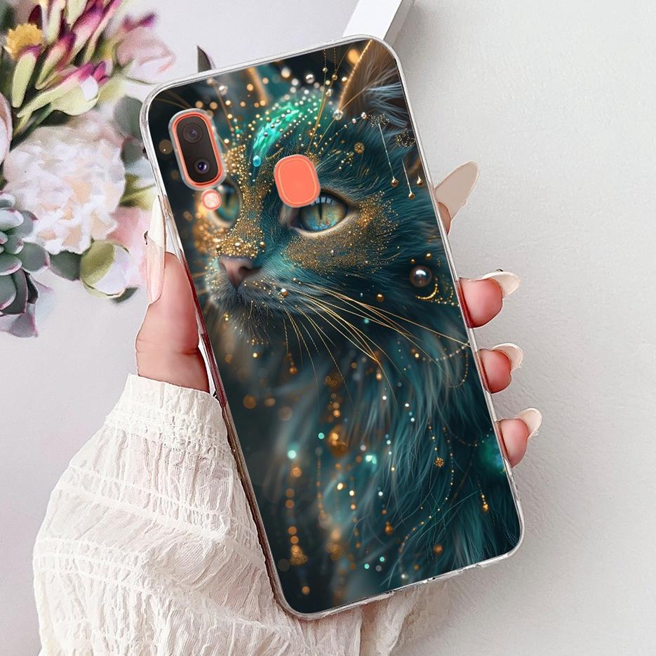 Чехол для Samsung Galaxy A20e SM-A202F Популярный Модный Расписной Чехол Мягкий Силиконовый Чехол для Телефона Для Samsung A20e A202F Fundas Coque