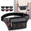 Сумка на пояс для мужчин и женщин, многофункциональная, большой вместимости, практичная, износостойкая, водонепроницаемая парусиновая, повседневная деловая сумка для отдыха на природе