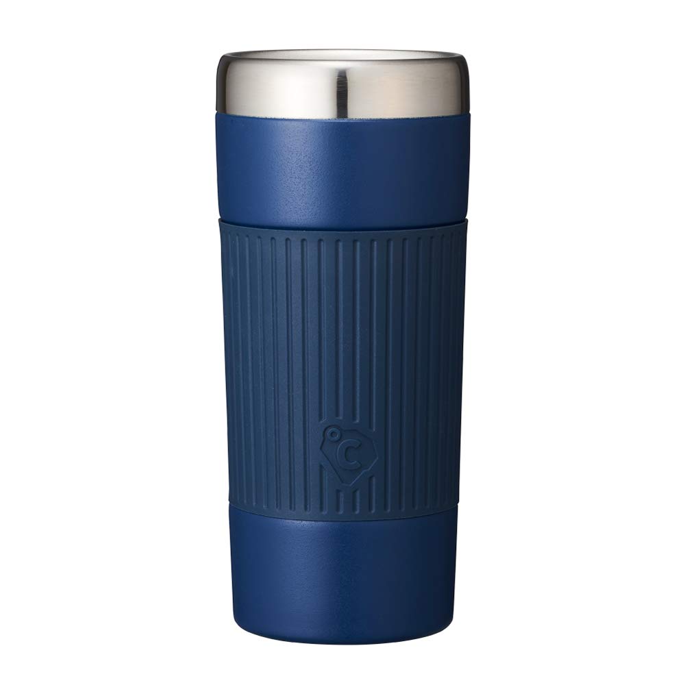 Doshisha Tumbler 260ml, Freezing Tumbler that cools to below freezing point, ON℃ZONE (Ondozone) Vacuum Insulated, Navy, OZFT260SNV
