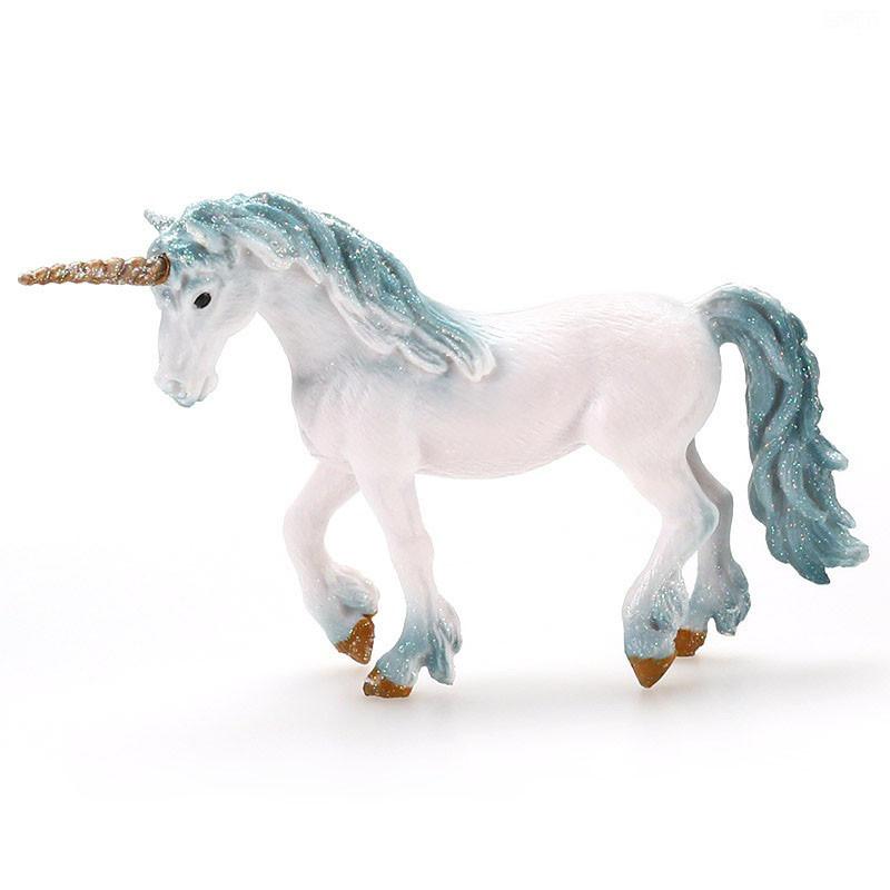 Красочная игрушка-единорог Симуляция Мини-модель животного Единороги Летающая лошадь Фигурка Модель Дикие фигурки Детские развивающие игрушки Фигурка