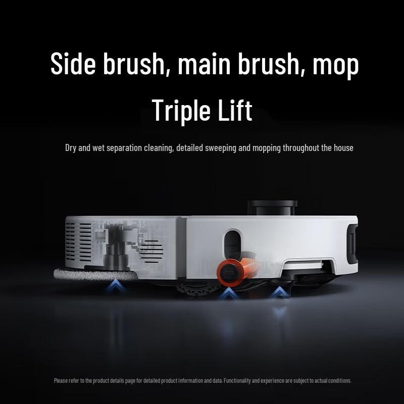 Робот-пылесос с функцией влажной уборки Xiaomi AI Robot Vacuum Mop 5 Pro