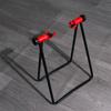 U-Shaped Folding Hub Repair Bracket Parking Rack Bike Triangle Vertical Stand Bicycle Floor Stand