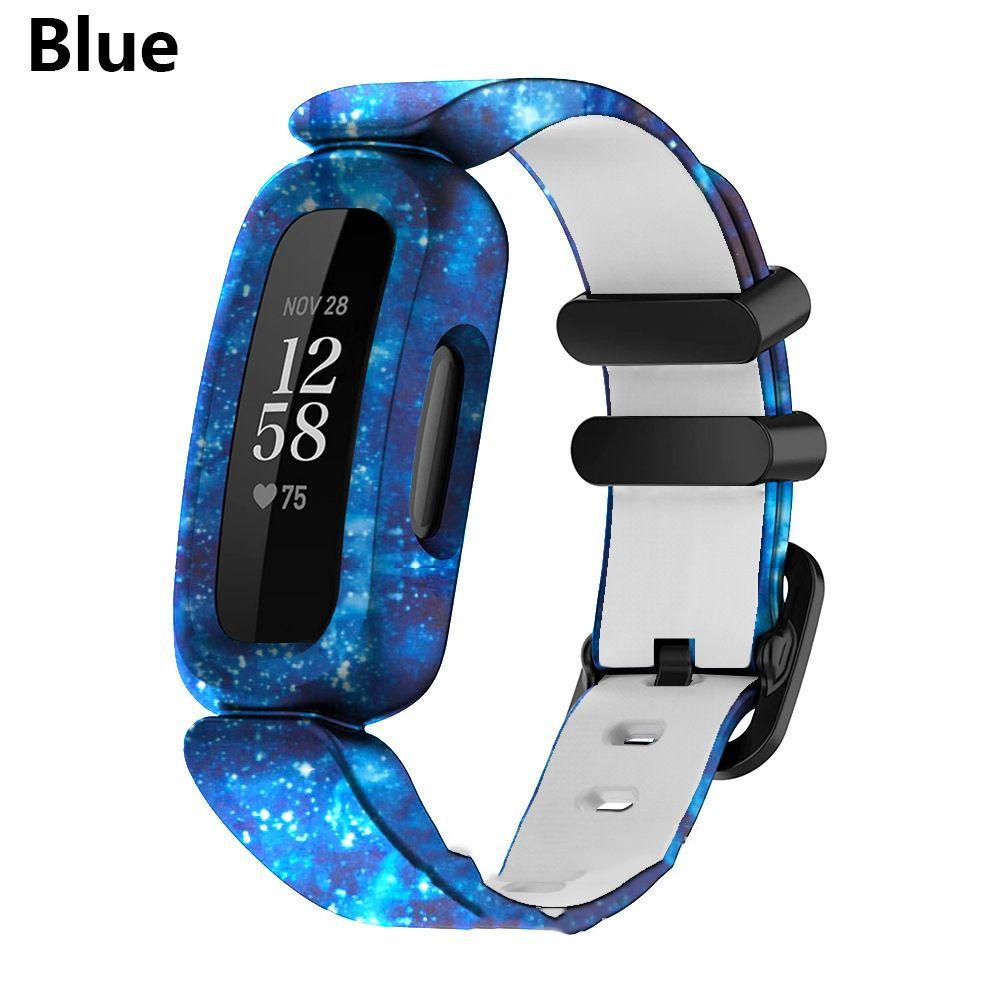 Wrist Strap Silicone Bracelet For Fitbit Ace 3/inspire 2 Smart Watch Band Bracelet Replacement Kids Wristband Watchbands