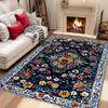 Богемный национальный стиль Гостиная Спальня Диван Прикроватный ковер Мягкий фланелевый Нескользящий и грязеотталкивающий Домашний декор Нескользящий