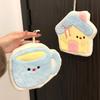 Cartoon Hand Towel Cute Kitchen Towels Bathroom Hand Towel Kitchen Cleanning Cloth Handkerchief Bath Serviettes Hand Cloths