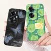 For OPPO Reno11 F 5G Case Reno 11F CPH2603 2024 Elegant Printing Camera Protective Shockproof Soft Silicone Phone Cases