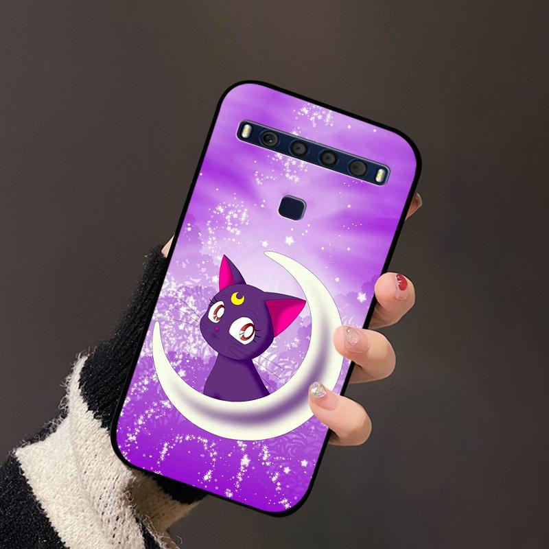 For TCL 10 Lite Case Silicon TPU Flower Landscape Phone Cases On for TCL 10L T770H T770B Portector Soft Cover 10Lite 4187U
