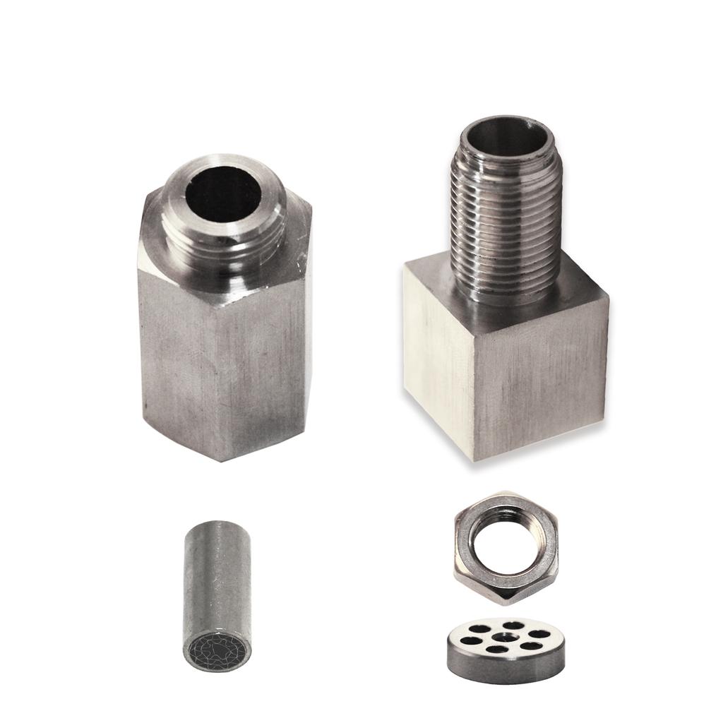 Car Universal O2 Oxygen Sensor Spacer Engine Light Adapter?Bung Catalytic Converter Fix