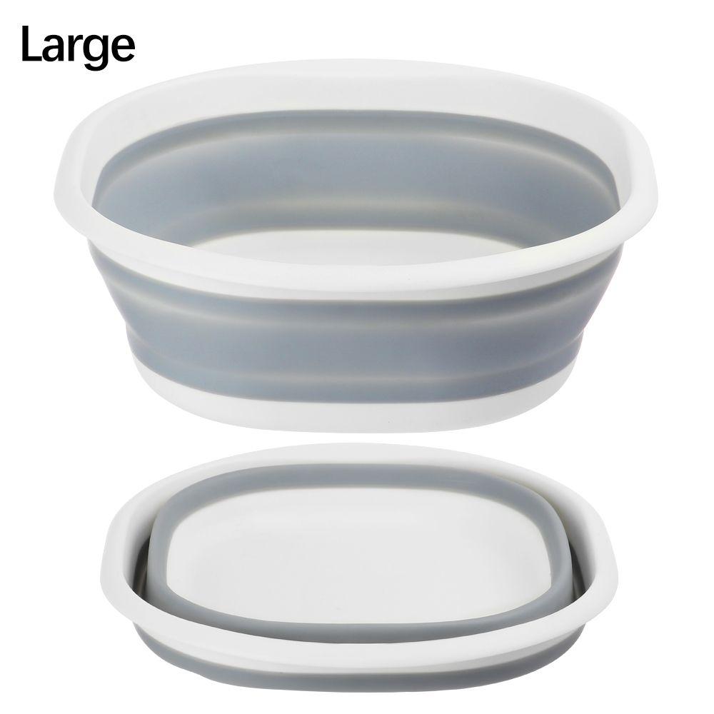 Multi-purpose Foldable Washbasin Picnic Cleaning Tool Collapsible Wash Basin Washing Up Bowl