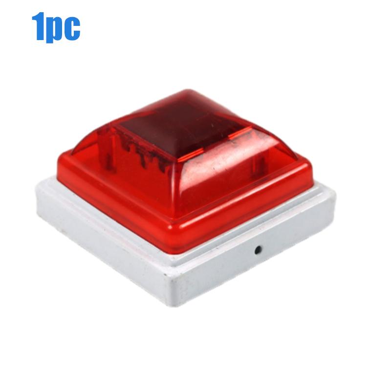 2 шт. Солнечный стробоскопический сигнальный фонарь светодиодная лампа перезаряжаемая ночная безопасность вождения Солнечный стробоскопический мигающий фонарь светодиодный чип автомобильные аксессуары