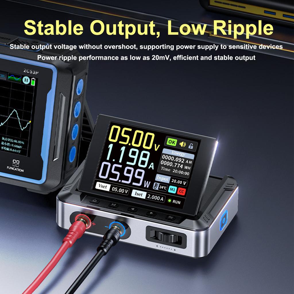 DPS-150 Портативный источник питания постоянного тока 0-30В 0-5А 0-150Вт Выход 2,8-дюймовый IPS-экран Мини Регулируемый Импульсный Источник Питания Постоянного Тока