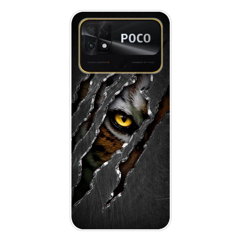 Для Xiaomi Poco C40 C 40 Чехол Мягкая силиконовая задняя крышка Мультяшный чехол для телефона Разнообразие