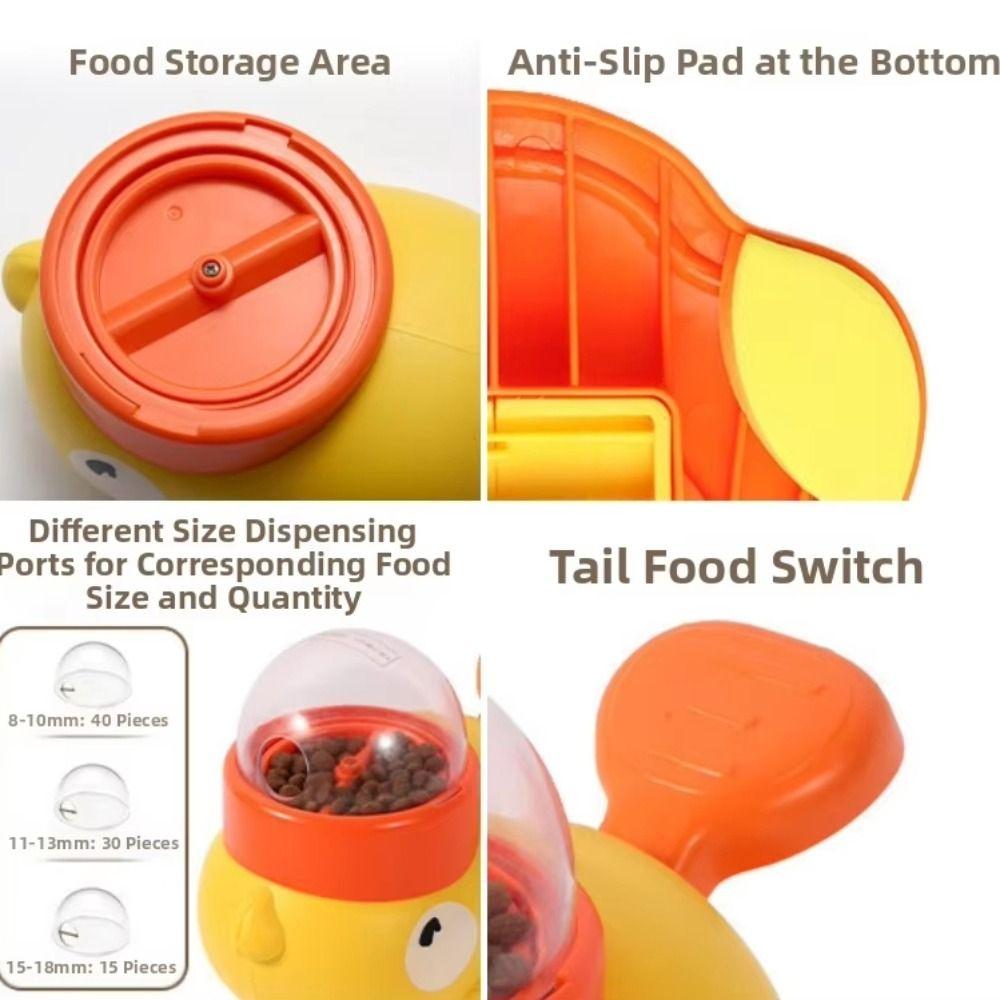 Slow Feeding Cat Treat Dispenser Behavior Training Interactive Pet Toy Pet Supplies