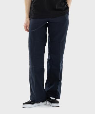 Dickies Рабочие брюки свободного кроя с усиленными коленями, эластичные, темно-синие