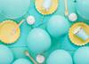 Balloons 12 Inches, Pastel Dark Mint 100 Pcs. 1 Pack