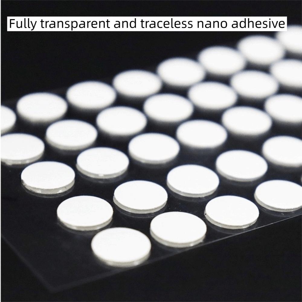 3D Clear Long Nails Keyboard Stickers Silicone 3D Keyboard Stickers Nail Art