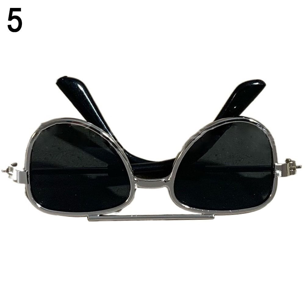 Mini Plush Doll Accessories Cute Heart Frame Plush Doll Eyeglasses For 10cm Dolls Glasses Clothes