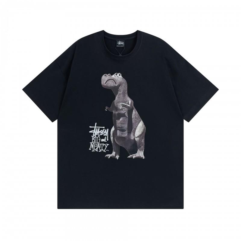 Short Sleeve T Shirt Couples Streetwear Casual Tee Letter Print Loose Fit Breathable
