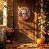 Acrylic Pendant for Home Decoration Halloween Hanging Ornament, 2D Flat Pendant, Ghost Skull Whimsical Porch Witch Indoor Outdoor Window Door