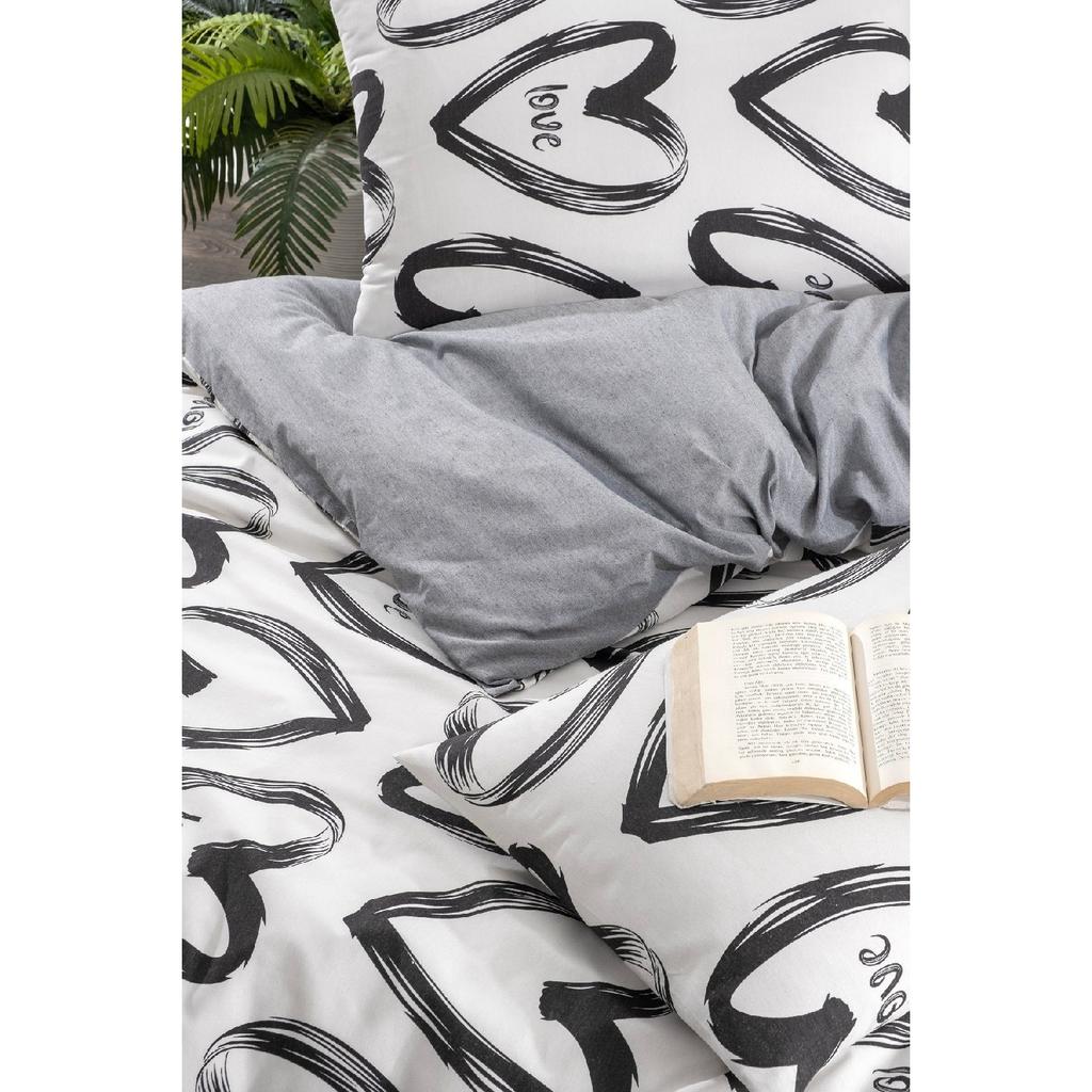Tiles Single Patterned Duvet Cover Set, Elastic Sheet And 1 Pillowcase