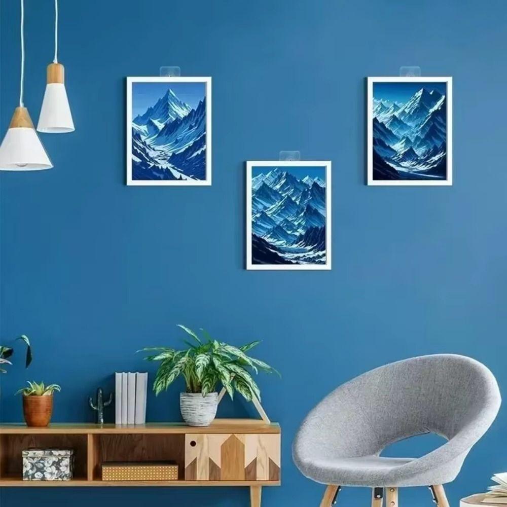 10-50Pcs Transparent Photo Frame Hook No Drilling Picture Hanging Rack for Photo Frame Clock