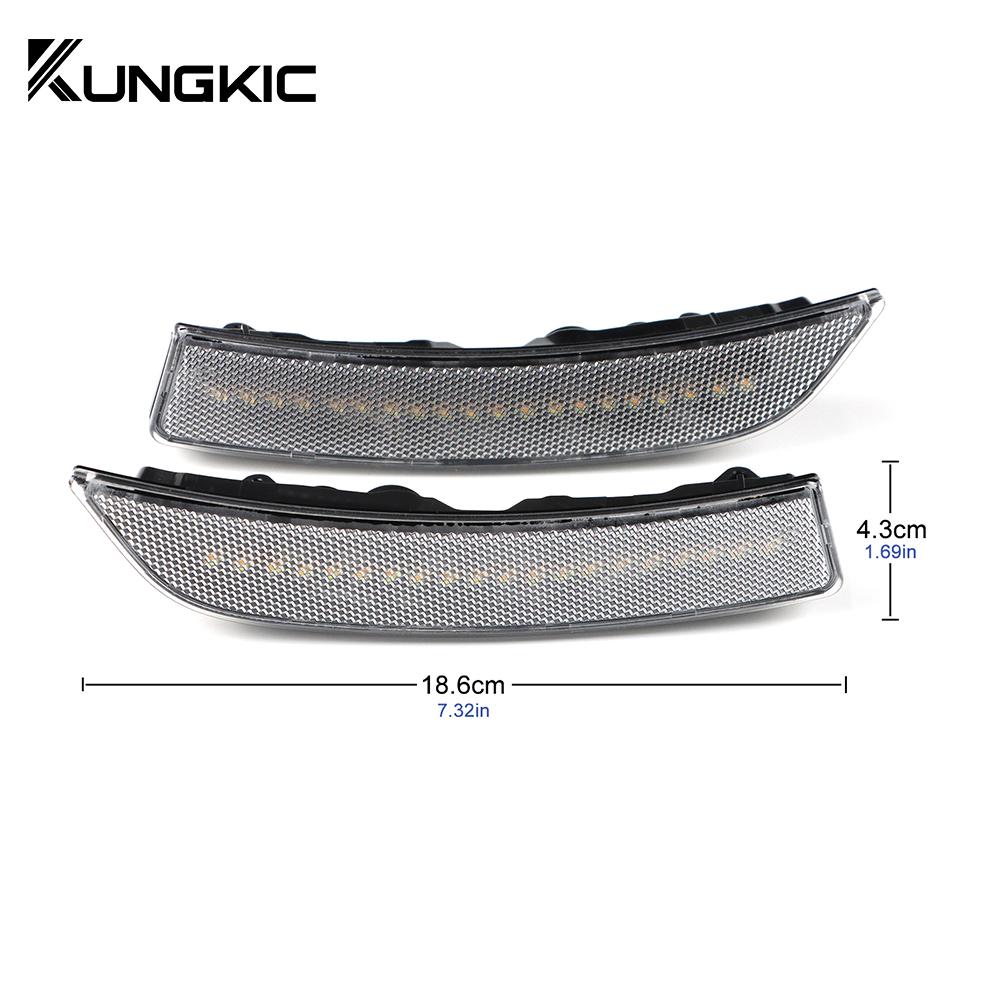 KUNGKIC For USDM Subaru BRZ ZD8 Toyota GR86 ZN8 2025 2025 2025 2025 2025 Turning Light Amber Signal LED Marker Blinker Indicator