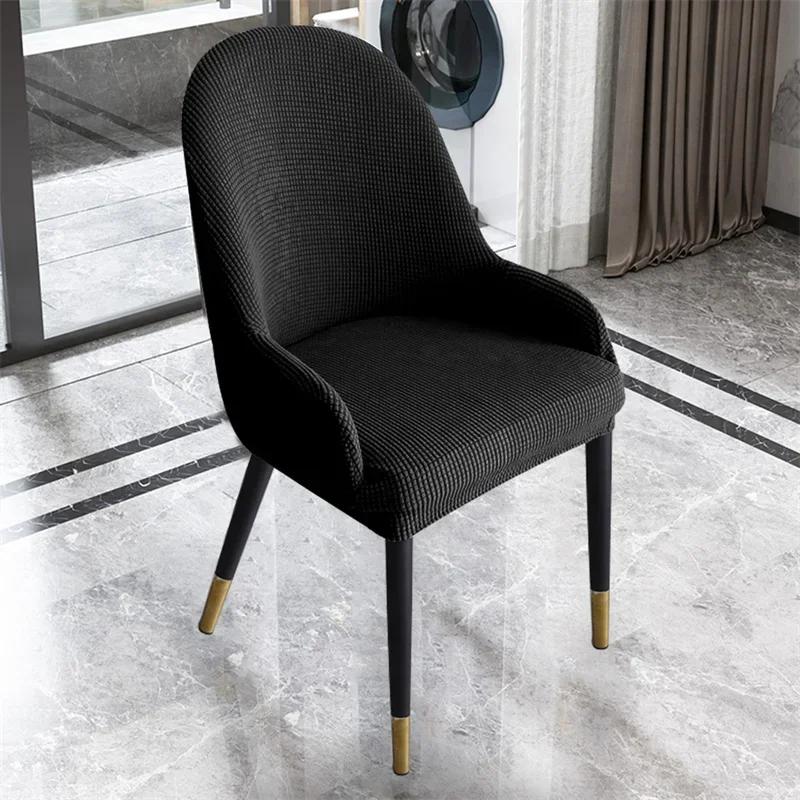 Чехлы для стульев Polar Fleece, чехлы для стульев Stretch Spandex, чехлы для обеденных стульев, чехлы для кресел, чехлы для сидений для дома, кухни, свадьбы