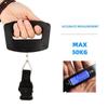50kg/110lb Portable Scale Portable Scale LCD Digital Luggage Pocket Weight Electronic Scale Hand-held Hanging Scale