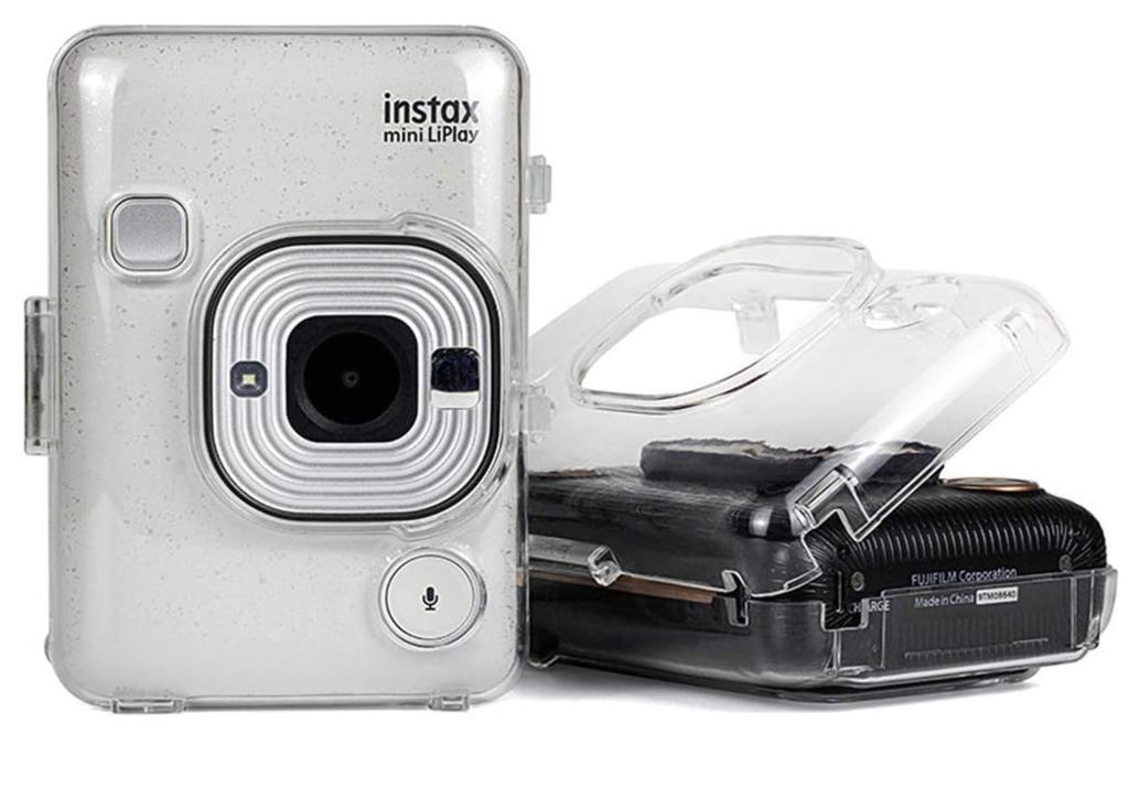 Transparent PVC case for FujiFilm Instax mini liplay camera