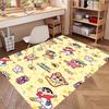 Cartoon comics Print Rug, Washable Floor Carpet, For Entryway Dorm Laundry Room Office Study, Home Decor Birthday Christmas Gift
