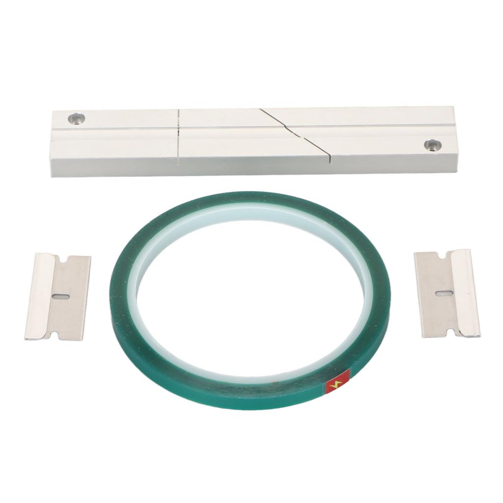 1 4 10 Inch Tape Splicing Set Professional Tape Splicing Block with Er Tape and 2 Cutting Blades for Revoxsonido 1 4