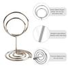 30Pcs/Set Metal Card Holder Desktop Standing Multifunctional Mini Photo Picture Menu Memo Table Number Display Clip Organizer Stand