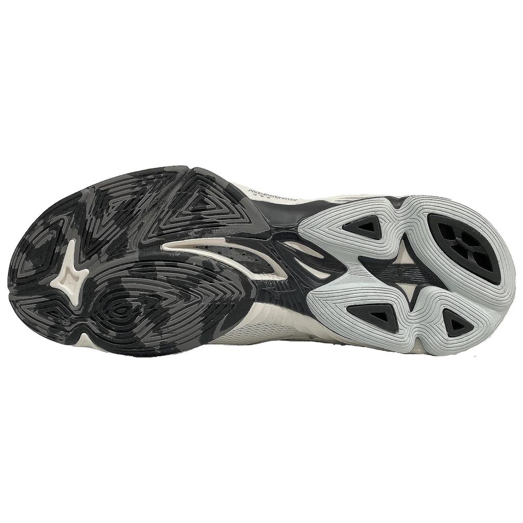 Mizuno Кроссовки унисекс Wave Lightning Z7 Marble White Black Grey V1GA220061