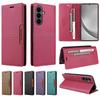 Магнитный кожаный чехол-книжка для Samsung Galaxy S26 S25 S24 S23 S22 S21 S20 S10 Plus FE S25 Edge, деловой кошелек с отделениями для карт