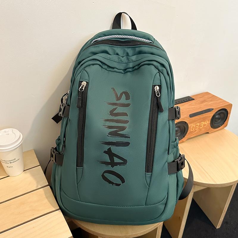 Школьные рюкзаки Студенты колледжа Женские Большой вместимости Ученики старших классов Буквы Рюкзак Ученики средней школы Ученики начальной школы