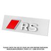 Car Trunk Emblem Badge Sticker Decor Auto Accessories For Audi A3 A4 A5 A6 A7 A8 RS Sline S Quattro Q3 Q5 Q4 Q6 Q7 Q8 S3 S5 S4
