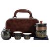 Dragon Boat Festival Portable Ceramic Kuaike Cup Travel Tea Set Outdoor Kung Fu Teapot Souvenir Ancient Rhyme Gift Set