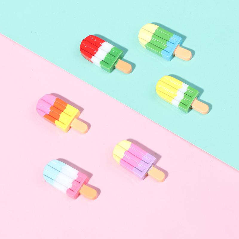 5Pcs 1:12 1:6 Dollhouse Miniature Popsicle Dolls Kitchen Food Accessories