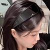 Футуристические черные очки-ободок Y2K для женщин и мужчин  Декоративные очки для повседневной одежды
