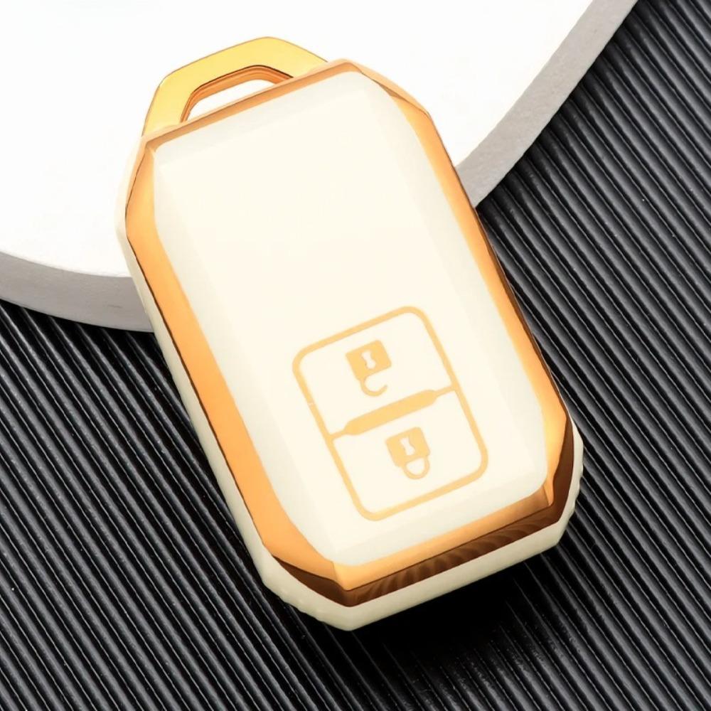 Fashion TPU Car Remote Key Case Cover Shell for Suzuki Ertiga Swift Wagon R 2 Button Protected Holder Keyless Fob Accessories