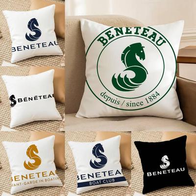 Мультяшная наволочка B-BeneteauS Y-Yachts Защита от пылевых клещей Невидимая молния Диван-кровать